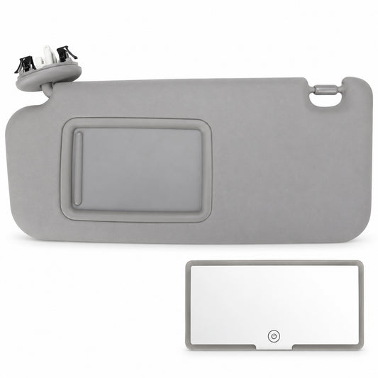 VeloCore 74320-42501-B2 Gray Sun Visor for 2006-2013 Toyota RAV4 Driver Side