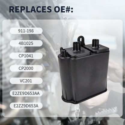 FEXON Vapor Canister for 1980-1996 Ford Models, Replaces# E2ZZ9D653A, 1 Piece