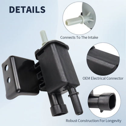 Buick Chevy GMC Vapor Canister Purge Valve 214-1680 - EVAP Solenoid 12597567