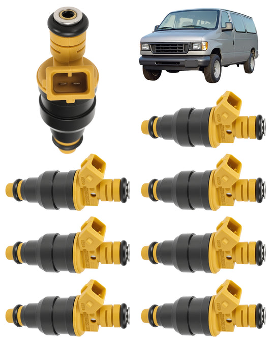 Ford Lincoln Mercury Fuel Injectors 0280150943 - 4.6L 5.0L 5.4L 5.8L Set of 8