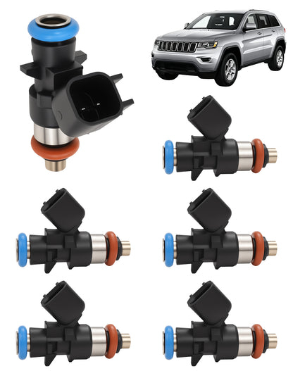 Chrysler Dodge Jeep Ram Fuel Injectors 0280158233 - 3.6L 4-Hole (2011-2017)
