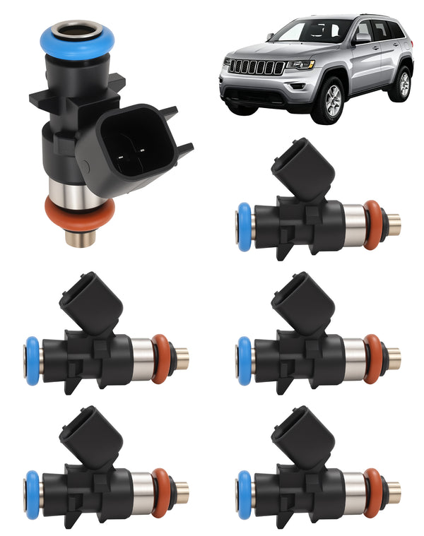 Chrysler Dodge Jeep Ram Fuel Injectors 0280158233 - 3.6L 4-Hole (2011-2017)