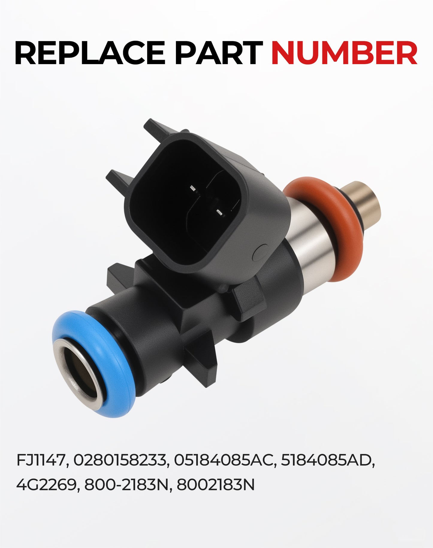Chrysler Dodge Jeep Ram Fuel Injectors 0280158233 - 3.6L 4-Hole (2011-2017)