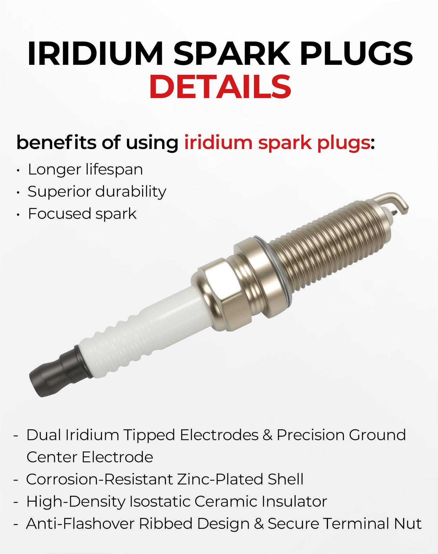 Nissan Infiniti Ignition Coils & Spark Plugs UF550 - 3.5L V6 Set of 6