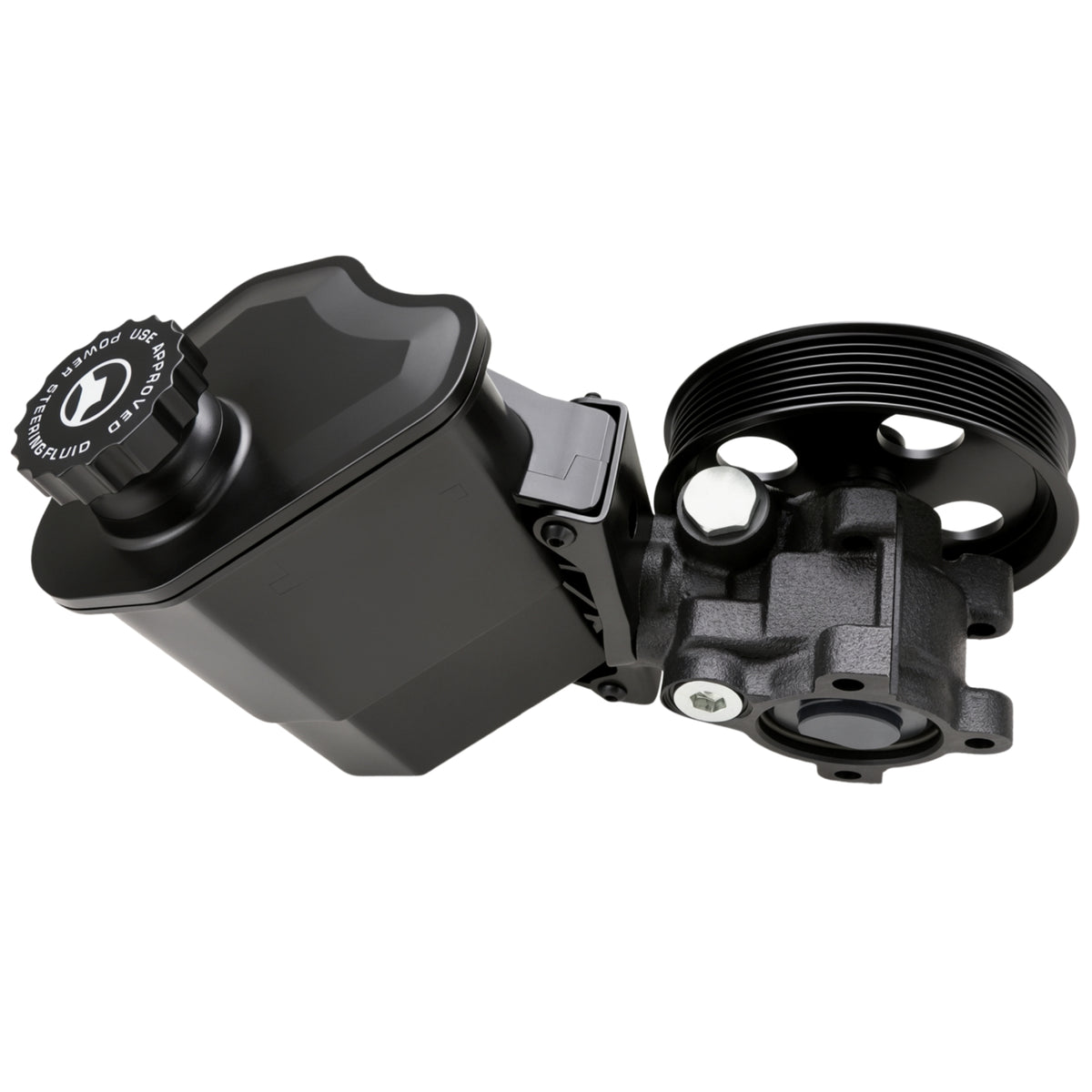 VeloCore Power Steering Pump 20-70269 Pulley Reservoir Complete Assembly | Compatible with Dodge Ram 1500 2002-2007 3.7L/4.7L, Durango 2004-2007 5.7L, Replaces 96-70269 55-7154 720-01126