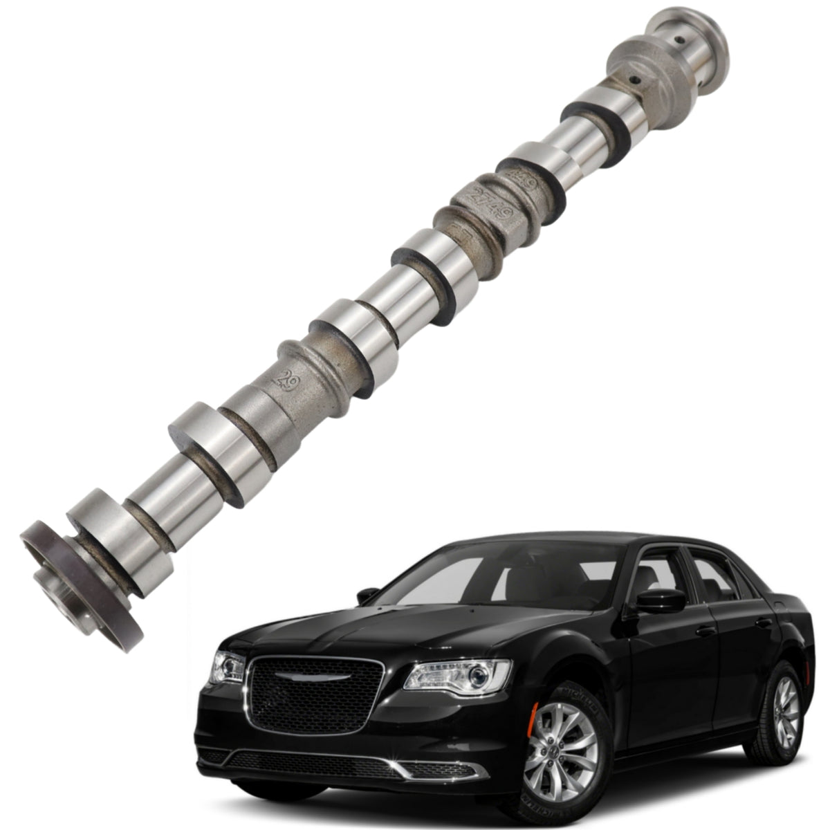 VeloCore Right Intake Camshaft 5184380AG Fit for Jeep Wrangler 3.6L V6 | compatible with Jeep Wrangler 2012-2016, Grand Cherokee 2011-2015, 3.6L V6 only, right intake, 5184380AH