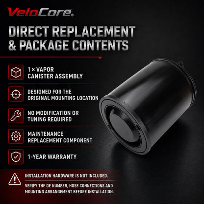 VeloCore Vapor Canister 215-153 for Chevy GMC Cadillac