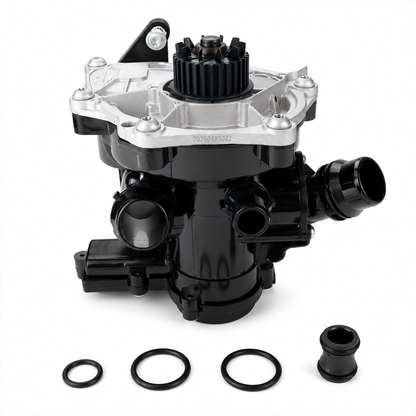 Velocore Water Pump Thermostat Housing Assembly Compatible with VW Audi EA888 Gen3 1.8T 2.0T GTI Jetta Golf Passat Tiguan A3 A4 A5 Q5 TT, Replaces 06L121011B 06L121111J 06L121012A